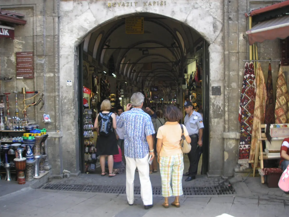 The Beyazıt Gate of the Grand Bazaar