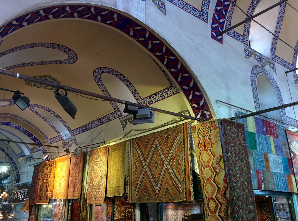 A carpet shop in the Grand Bazaar