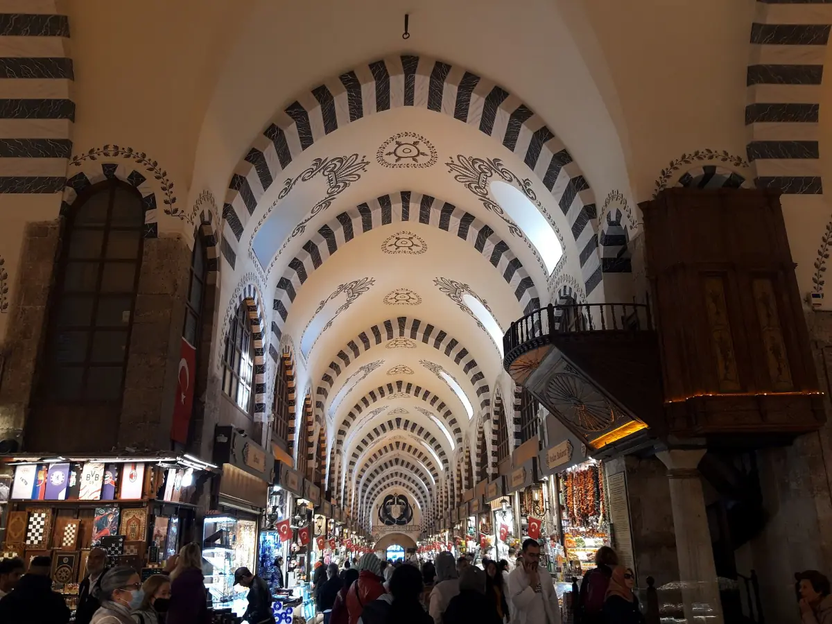 Interior of the Grand Bazaar