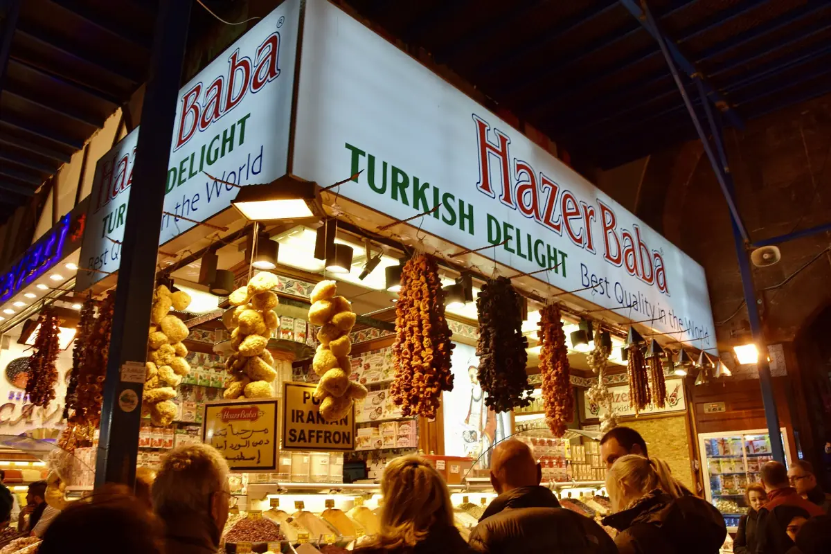 A vaulted street in the Grand Bazaar of Istanbul