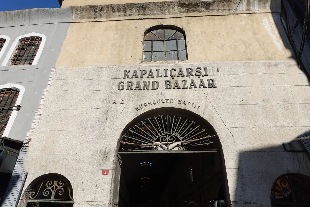 The Kürkçüler Gate of the Grand Bazaar