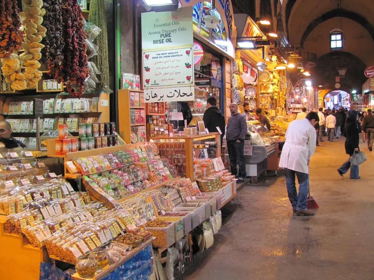 A lane in the Grand Bazaar