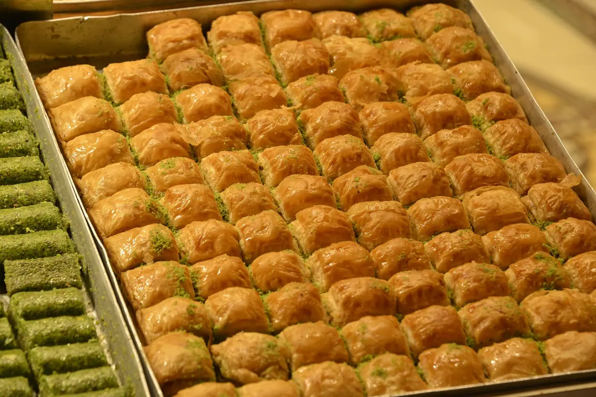 Baklava at the Spice Bazaar